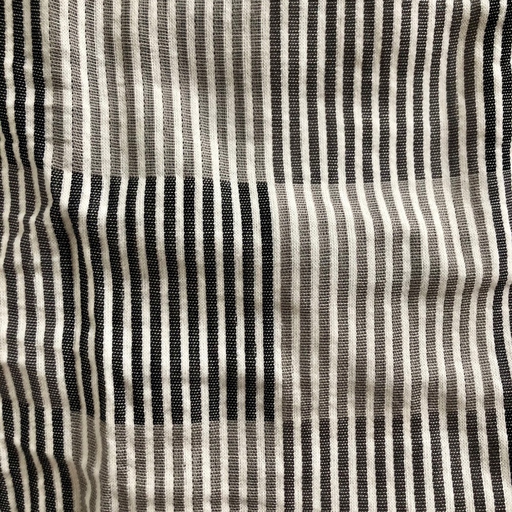 Madewell Pull-On Shorts in Striped Check - Picture 6 of 7